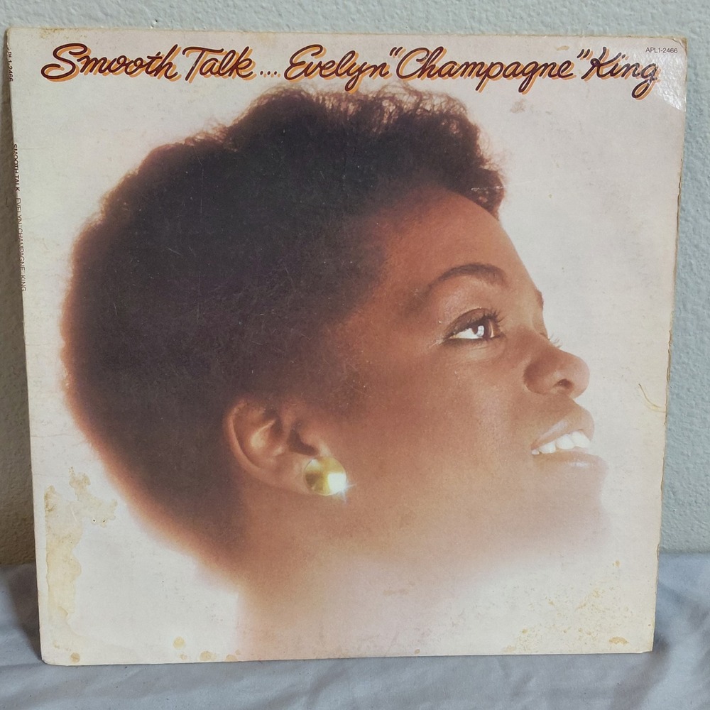 Evelyn Champagne King Smooth Talk Vinyl LP 1977 RCA APL1-2466 Soul Disco R&B